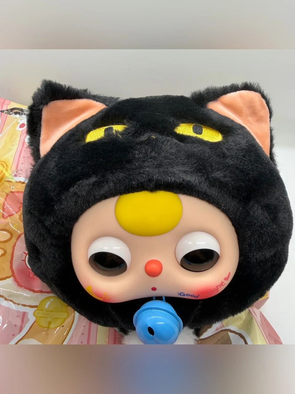 BB3 Fortune Cat Zipper Bag Confirmed Black Cat